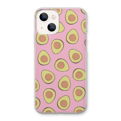 Dancing avocados: iPhone 13 Transparant Hoesje