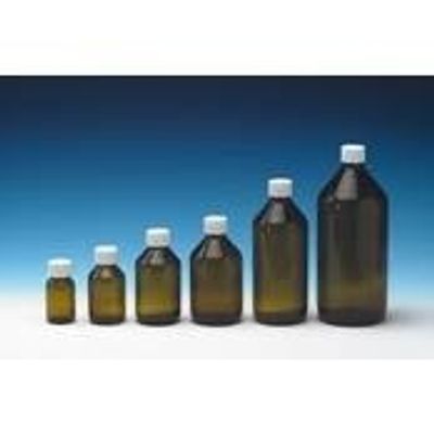 Spruyt Hillen Medicijnfles met dop bruin 100 ml (56 st)