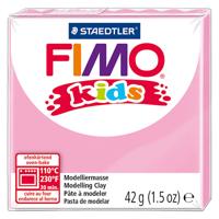 Fimo kids boetseerklei, roze, 42 gr