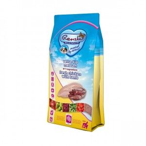 Renske Super Premium Puppy vers bereide kip met lam hondenvoer 2 x 12 kg
