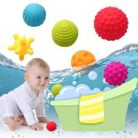 6 in 1 baby bad zachte bal rubber educatief Bad speelgoed 6 in 1 baby bad zachte bal rubber educatief Bad speelgoed