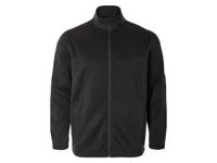 LIVERGY Heren fleecevest - Plus size (XXL, Zwart)