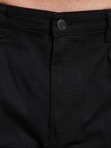 Denim Project / Cargobroek Double Pocket in zwart
