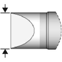 JBC Tools C470006 Soldeerpunt Beitelvorm, Recht Grootte soldeerpunt 2.5 mm Inhoud: 1 stuk(s) - thumbnail