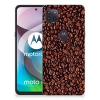 Motorola Moto G 5G Siliconen Case Koffiebonen - thumbnail