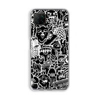Vexx Black Mixtape: Huawei P40 Lite Transparant Hoesje