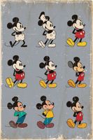 Mickey Mouse Evolution Poster 61x91.5cm