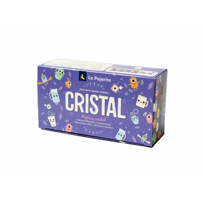 Tempera La Pajarita Crystal 6 Onderdelen Multicolour