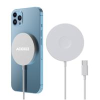 Accezz Wireless MagSafe Charger USB-C - 1 meter Oplader Wit