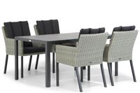 Garden Collections Oxbow/Varano 160 cm dining tuinset 5-delig