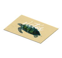 Placemat met naam Zeeschildpad met naam