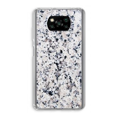 Gespikkelde marmer: Xiaomi Poco X3 Pro Transparant Hoesje