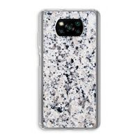 Gespikkelde marmer: Xiaomi Poco X3 Pro Transparant Hoesje