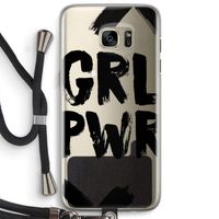 Girl Power #2: Samsung Galaxy S7 Edge Transparant Hoesje met koord