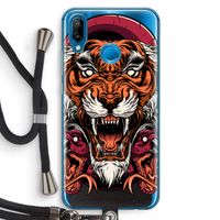 Tiger and Rattlesnakes: Huawei P20 Lite Transparant Hoesje met koord