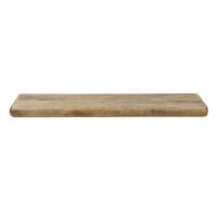 Hoyz Collection - Wandplank Sleek 170cm - Massief Mango Zandkleur