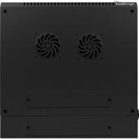 Lanberg WF02-6609-10B rack 9U Wandrek Zwart Lanberg WF02-6609-10B rack 9U Wandrek Zwart
