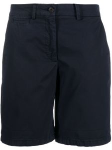 Tommy Hilfiger short en coton biologique à logo brodé - Bleu