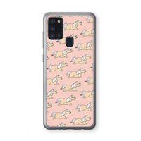 Ponys: Samsung Galaxy A21s Transparant Hoesje