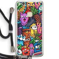 Vexx Mixtape: Huawei Ascend P10 Lite Transparant Hoesje met koord