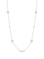 Yoko London collier en or blanc 18ct orné perles d'Akoya - Argent - thumbnail