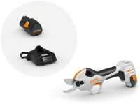 Stihl asa 20 accu-snoeischaar | as systeem | set met al 1 lader en as 2 accu - va050116210