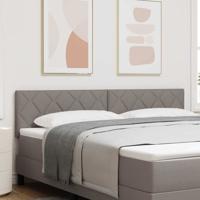 Stoffen Hoofdbord Geometrisch met hoofdeinde Taupe 180 cm Stof Stoffen Hoofdbord Geometrisch met hoofdeinde Taupe 180 cm Stof