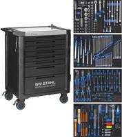 SW STAHL Professional tool trolley black 246pcs.