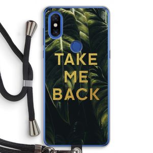 Take me back: Xiaomi Mi Mix 3 Transparant Hoesje met koord