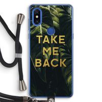Take me back: Xiaomi Mi Mix 3 Transparant Hoesje met koord