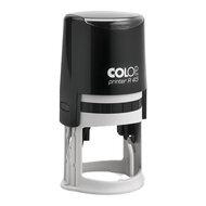Log stempel - Printer - 45 mm rond - Eigen tekst/logo