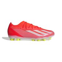 adidas X Crazyfast Pro Gras Voetbalschoenen (FG) Felrood Wit Geel - thumbnail