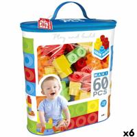 Bouwstenen Color Block 60 Onderdelen