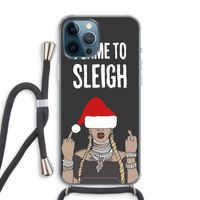 Came To Sleigh: iPhone 12 Pro Max Transparant Hoesje met koord