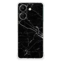 Xiaomi Redmi 13C 4G Anti-Shock Hoesje Marmer Zwart - Origineel Cadeau Vader