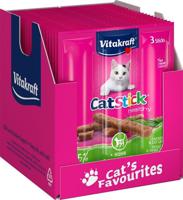 Vitakraft Cat-stick mini kip / kattengras - thumbnail