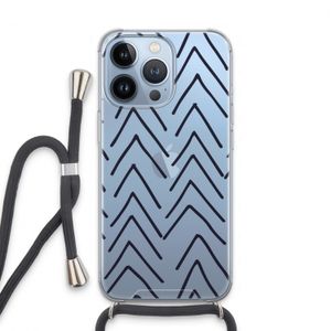 Marrakech Arrows: iPhone 13 Pro Transparant Hoesje met koord