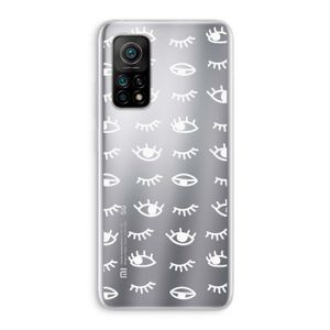 Eye pattern #3: Xiaomi Mi 10T 5G Transparant Hoesje