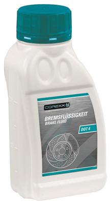 COREXX Brake fluid dot 4 250ml bottle