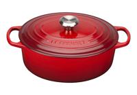 LE CREUSET - Signature - Braadpan ovaal 33cm 7,50l Kersenrood