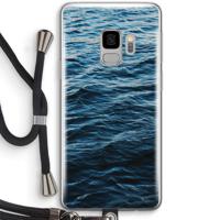 Oceaan: Samsung Galaxy S9 Transparant Hoesje met koord