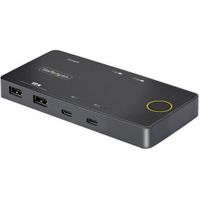 StarTech.com C2-H46-UC2-PD-KVM KVM-switch Zwart