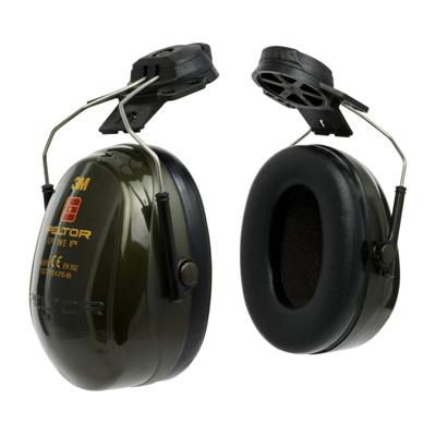 3M PELTOR™ Optime™ II H520P3 Oorkap gehoorbescherming voor helm groen 31dB - OPT2P3E