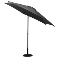 Hespiride tuin Parasol Soya - antraciet - D270 x H220 cm - Steel 38 mm