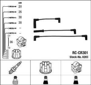 Bougiekabelset RCCR301