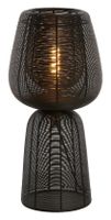 Light & Living Tafellamp 'Aboso' 54cm, kleur Mat Zwart