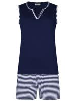 Duurzame gestreepte shortama Pastunette