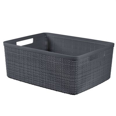 Curver Mand Jute Look 12L Antraciet