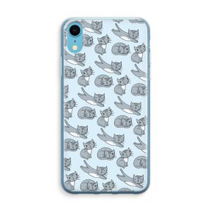 Poezen: iPhone XR Transparant Hoesje