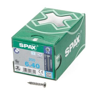 Spax pk t30 rvs vd 6,0x40 (200)